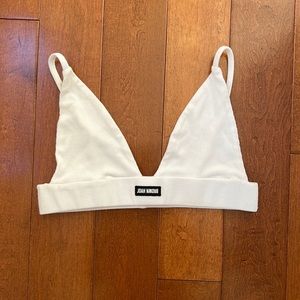 JOAH BROWN Triangle Flexrib Bra